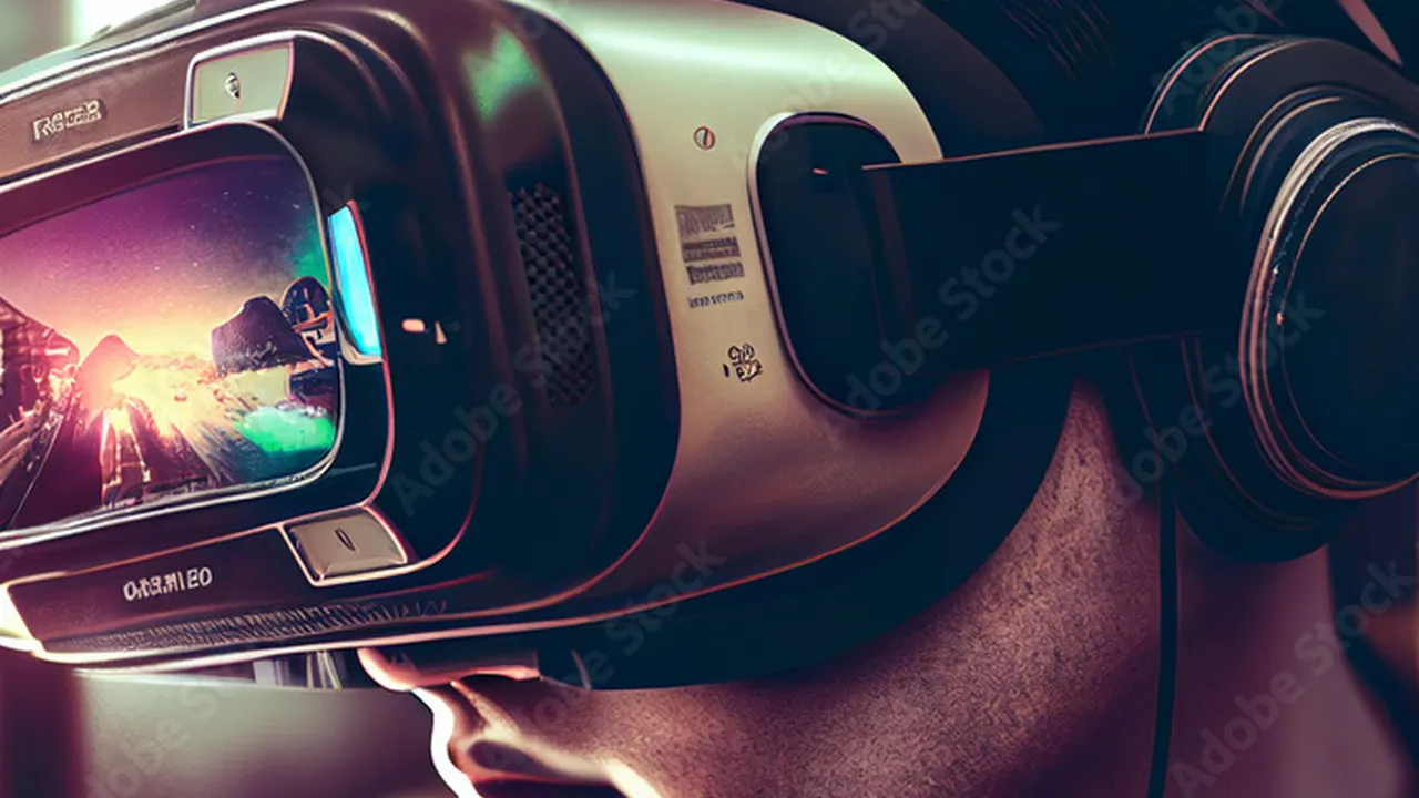 Close up on a plate of mashed potatoes, topped with baked pork chops with cream of mushroom soup, and a side of green beans.