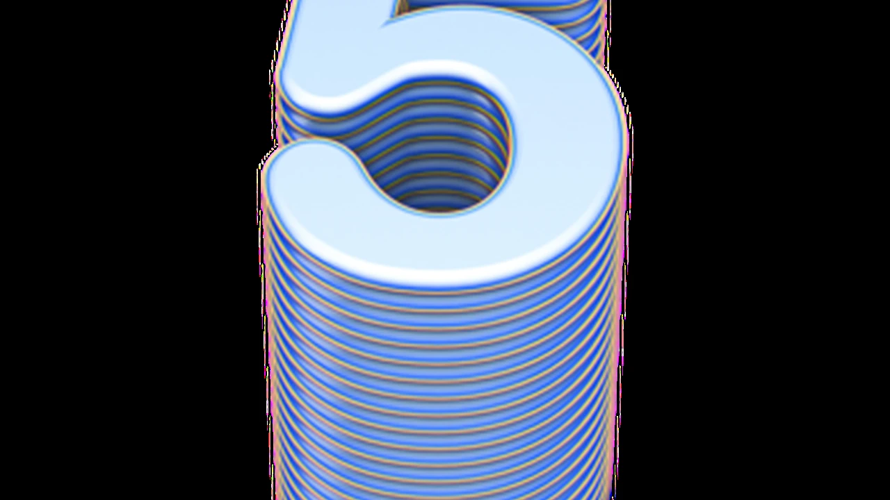 Close up on a plate of mashed potatoes, topped with baked pork chops with cream of mushroom soup, and a side of green beans.